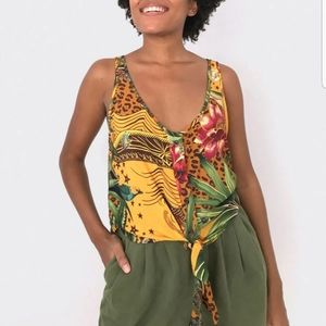 Farm Rio Printed Tank top